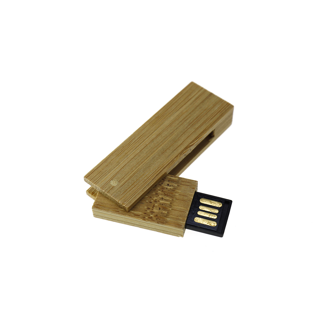 深色旋轉木頭隨身碟 隨身碟USB