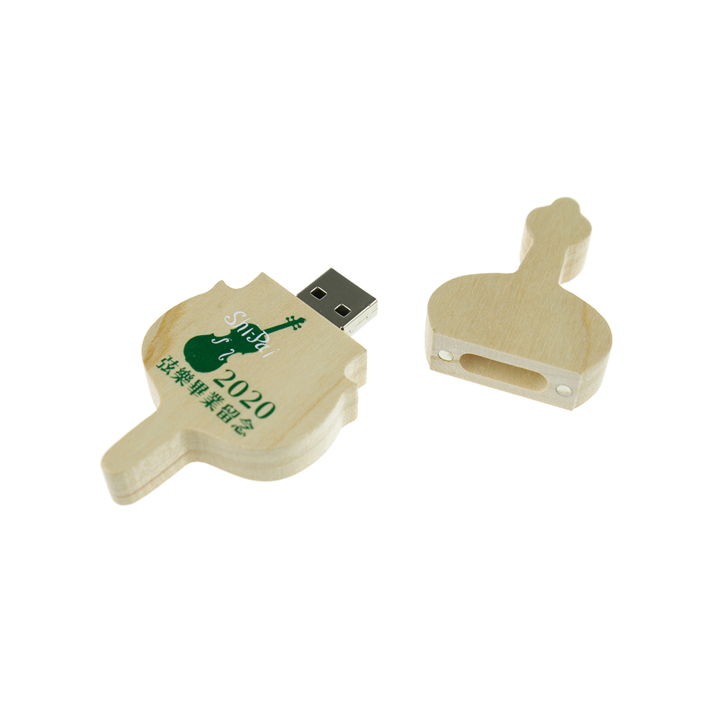 木提琴隨身碟 木頭USB