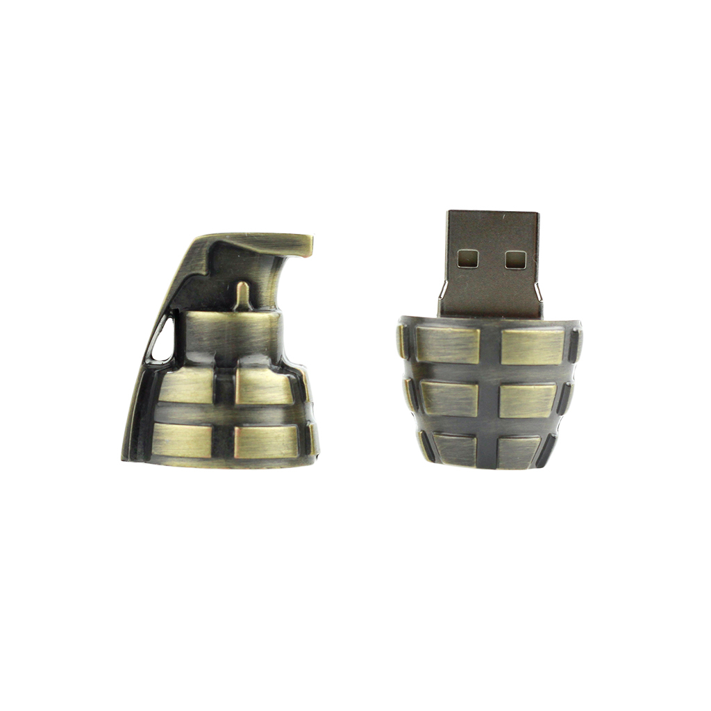金屬手榴彈隨身碟 金屬usb