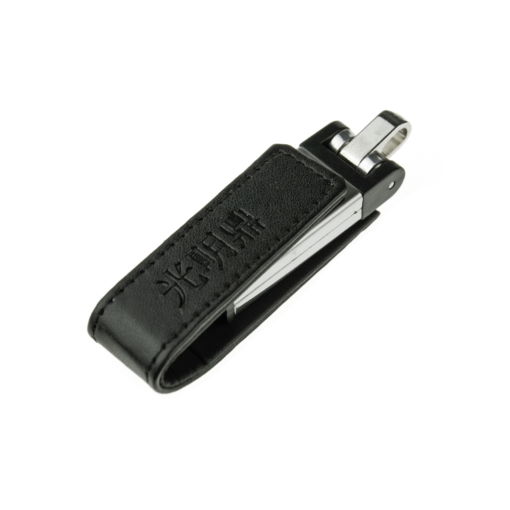 皮革USB 鑰匙圈USB皮革