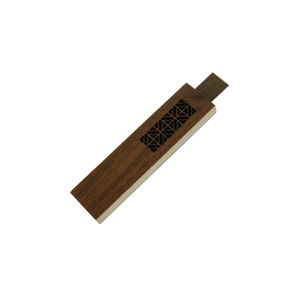 窗花雕刻木頭隨身碟 木紋隨身碟訂製