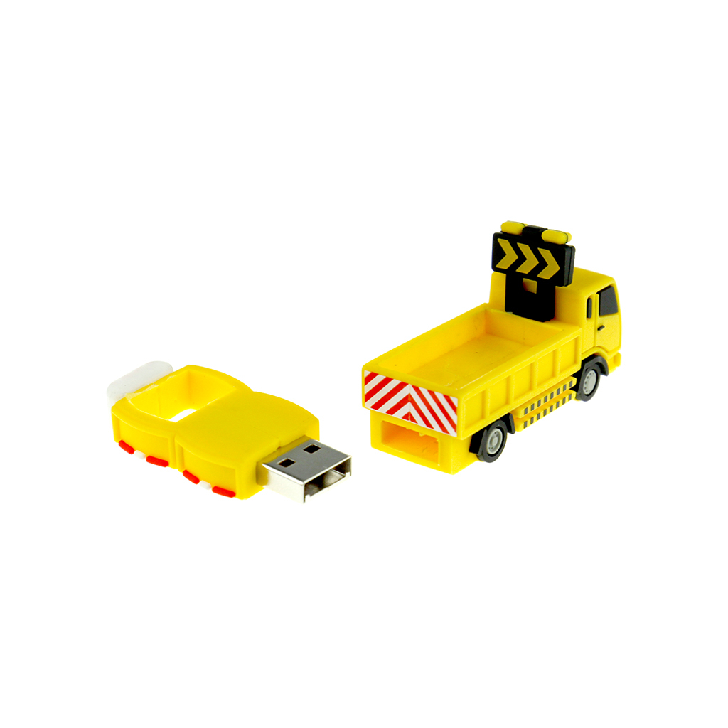 黃色拖吊車造型隨身碟