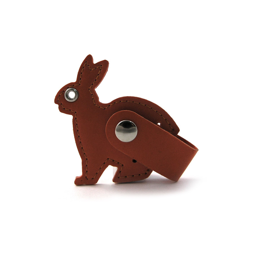 兔子造型皮革隨身碟-