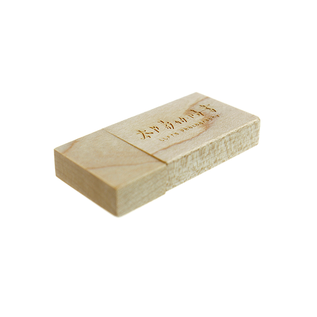 刻字木製隨身碟-