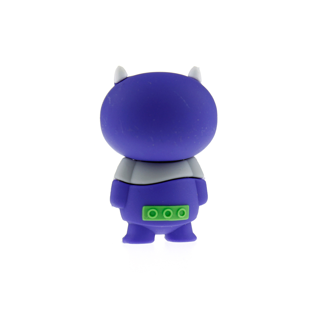 客製化吉祥物造型隨身碟 軟膠開模製作-