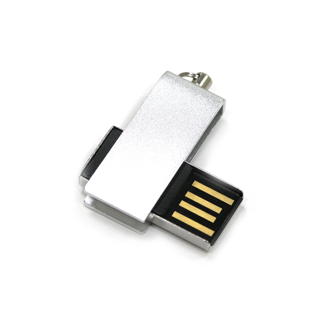 銀色迷你隨身碟 USB訂製-